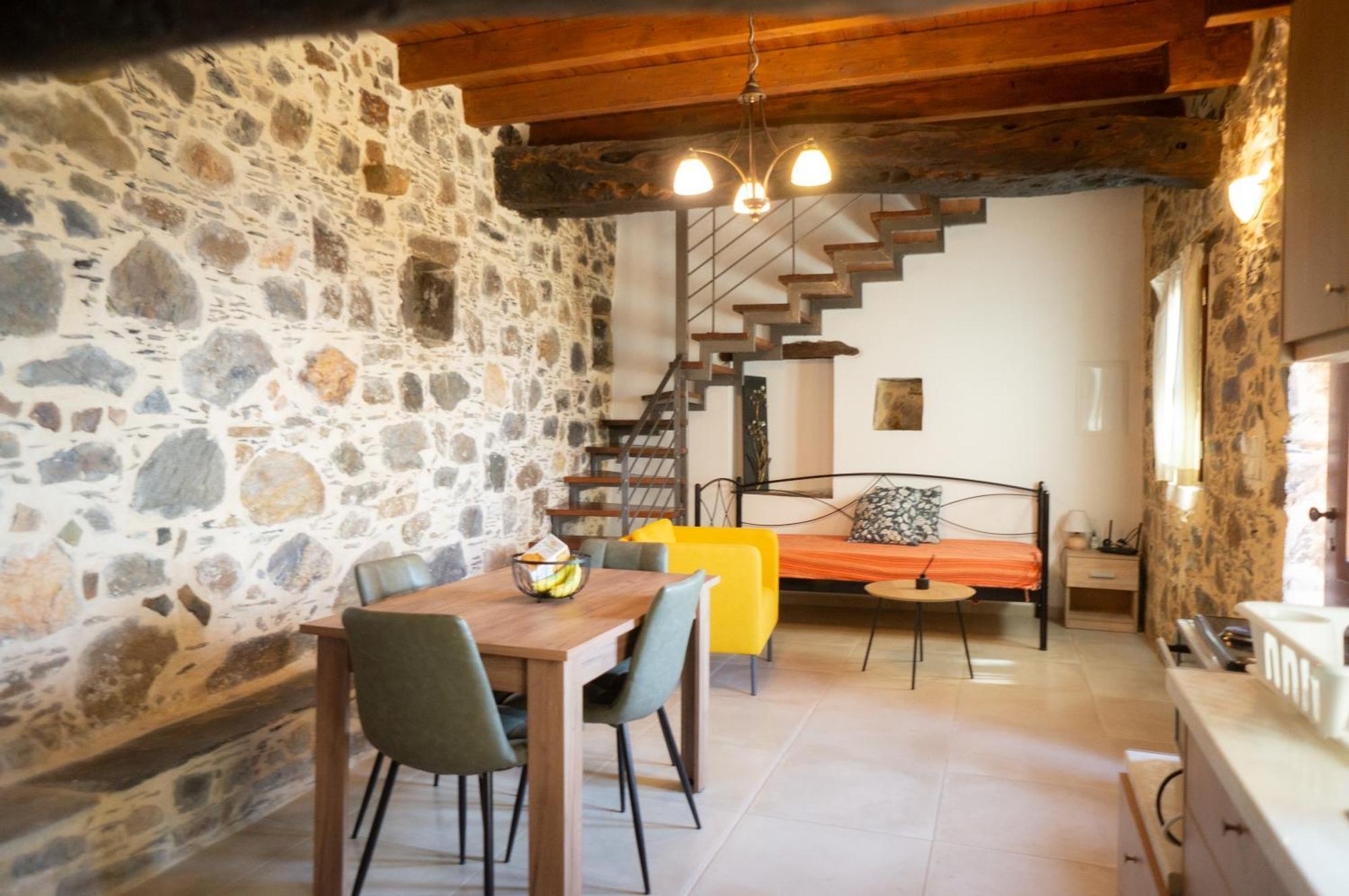 Вілла Alegria Stone House Amigdhalokefali Екстер'єр фото